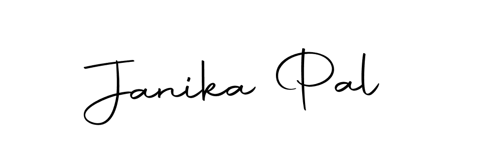 You should practise on your own different ways (Autography-DOLnW) to write your name (Janika Pal) in signature. don't let someone else do it for you. Janika Pal signature style 10 images and pictures png