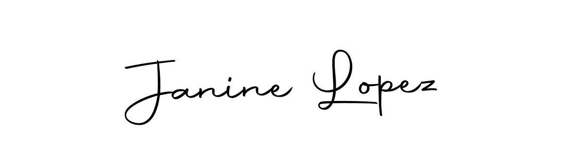 How to make Janine Lopez signature? Autography-DOLnW is a professional autograph style. Create handwritten signature for Janine Lopez name. Janine Lopez signature style 10 images and pictures png
