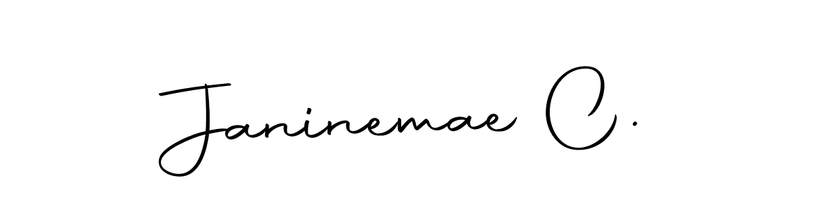 Also You can easily find your signature by using the search form. We will create Janinemae C. name handwritten signature images for you free of cost using Autography-DOLnW sign style. Janinemae C. signature style 10 images and pictures png