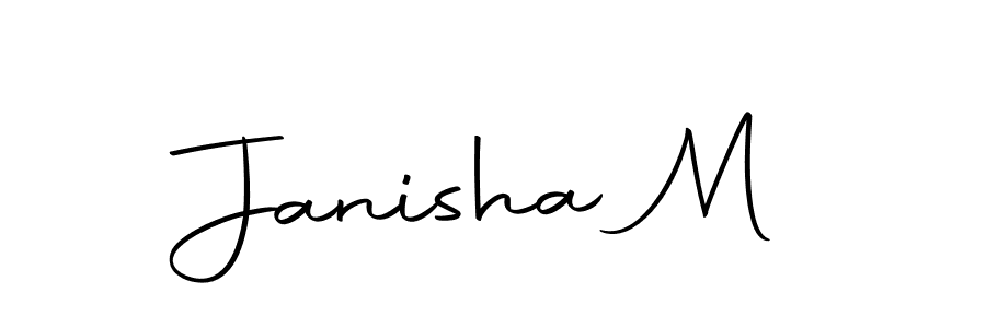 It looks lik you need a new signature style for name Janisha M. Design unique handwritten (Autography-DOLnW) signature with our free signature maker in just a few clicks. Janisha M signature style 10 images and pictures png