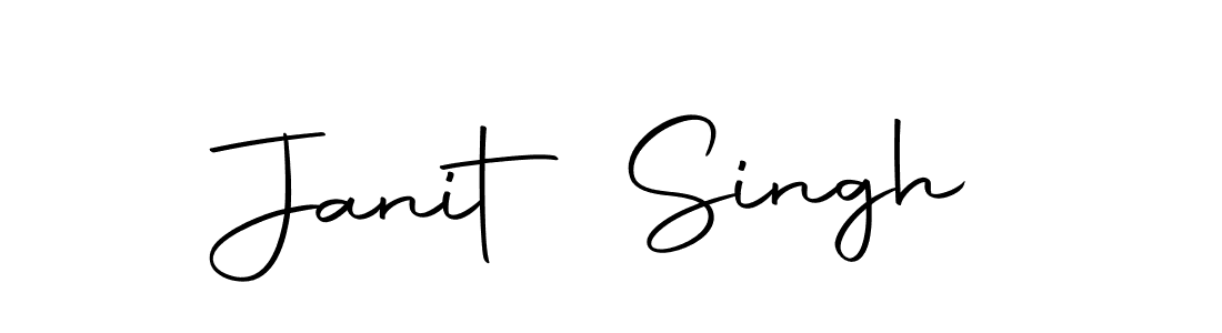 The best way (Autography-DOLnW) to make a short signature is to pick only two or three words in your name. The name Janit Singh include a total of six letters. For converting this name. Janit Singh signature style 10 images and pictures png