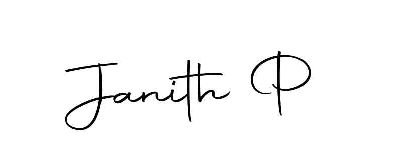 Create a beautiful signature design for name Janith P. With this signature (Autography-DOLnW) fonts, you can make a handwritten signature for free. Janith P signature style 10 images and pictures png