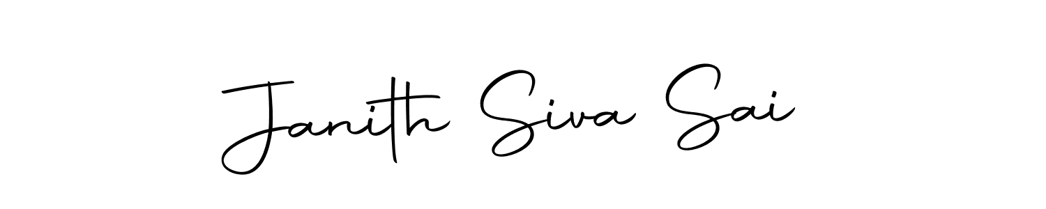 You can use this online signature creator to create a handwritten signature for the name Janith Siva Sai. This is the best online autograph maker. Janith Siva Sai signature style 10 images and pictures png