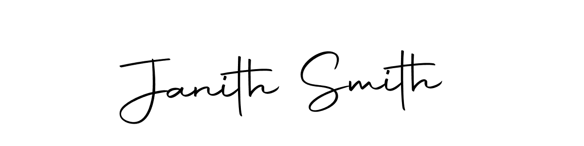 How to make Janith Smith signature? Autography-DOLnW is a professional autograph style. Create handwritten signature for Janith Smith name. Janith Smith signature style 10 images and pictures png