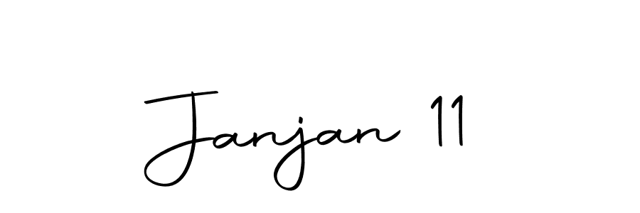 How to make Janjan 11 name signature. Use Autography-DOLnW style for creating short signs online. This is the latest handwritten sign. Janjan 11 signature style 10 images and pictures png