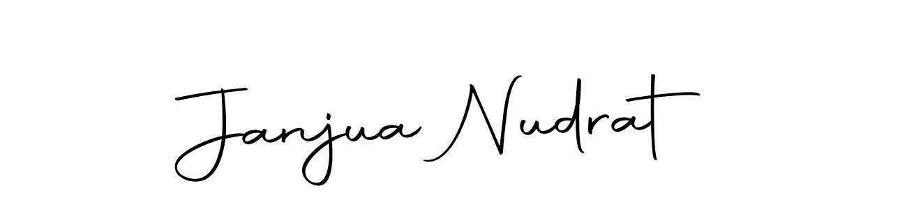 Autography-DOLnW is a professional signature style that is perfect for those who want to add a touch of class to their signature. It is also a great choice for those who want to make their signature more unique. Get Janjua Nudrat name to fancy signature for free. Janjua Nudrat signature style 10 images and pictures png