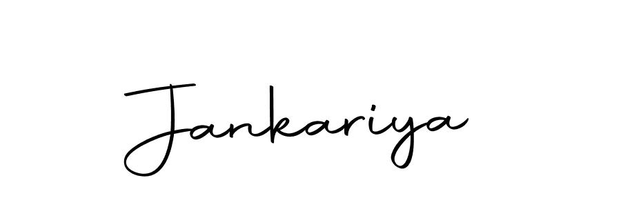 How to make Jankariya signature? Autography-DOLnW is a professional autograph style. Create handwritten signature for Jankariya name. Jankariya signature style 10 images and pictures png