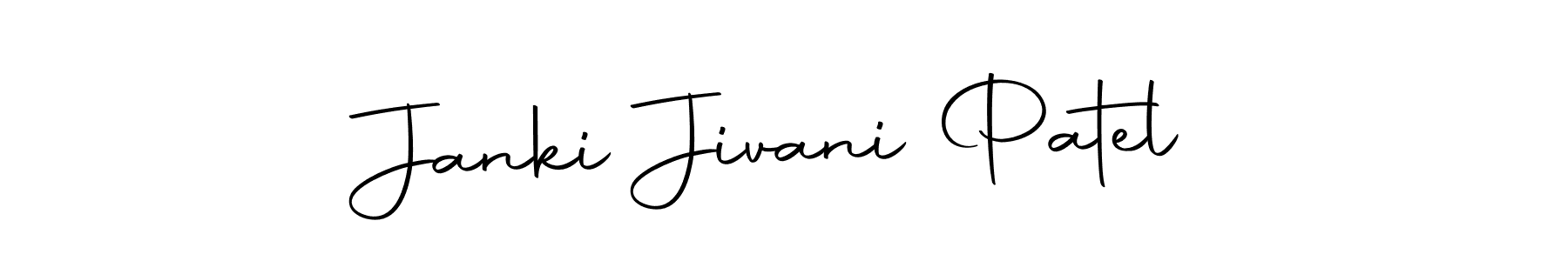 This is the best signature style for the Janki Jivani Patel name. Also you like these signature font (Autography-DOLnW). Mix name signature. Janki Jivani Patel signature style 10 images and pictures png