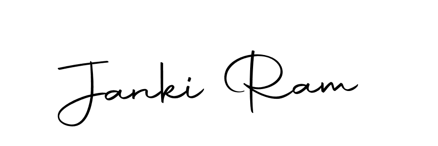 Create a beautiful signature design for name Janki Ram. With this signature (Autography-DOLnW) fonts, you can make a handwritten signature for free. Janki Ram signature style 10 images and pictures png