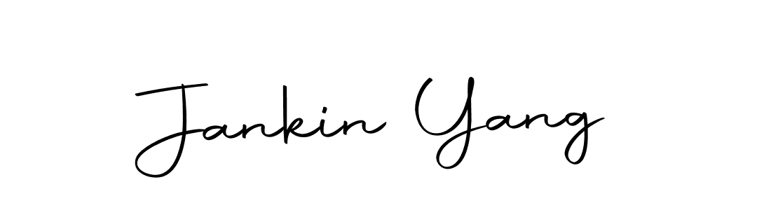 Design your own signature with our free online signature maker. With this signature software, you can create a handwritten (Autography-DOLnW) signature for name Jankin Yang. Jankin Yang signature style 10 images and pictures png