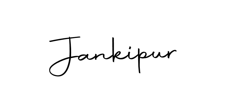 Make a beautiful signature design for name Jankipur. With this signature (Autography-DOLnW) style, you can create a handwritten signature for free. Jankipur signature style 10 images and pictures png