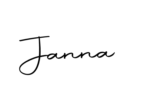 Also we have Janna name is the best signature style. Create professional handwritten signature collection using Autography-DOLnW autograph style. Janna signature style 10 images and pictures png