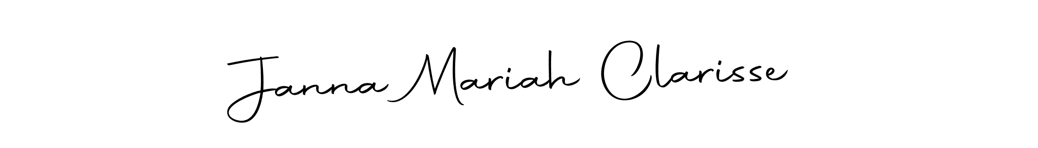 This is the best signature style for the Janna Mariah Clarisse name. Also you like these signature font (Autography-DOLnW). Mix name signature. Janna Mariah Clarisse signature style 10 images and pictures png