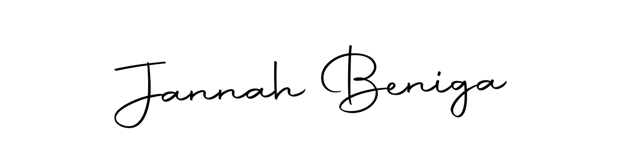 Create a beautiful signature design for name Jannah Beniga. With this signature (Autography-DOLnW) fonts, you can make a handwritten signature for free. Jannah Beniga signature style 10 images and pictures png