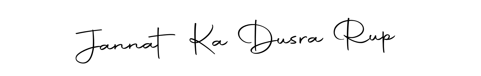 Use a signature maker to create a handwritten signature online. With this signature software, you can design (Autography-DOLnW) your own signature for name Jannat Ka Dusra Rup. Jannat Ka Dusra Rup signature style 10 images and pictures png