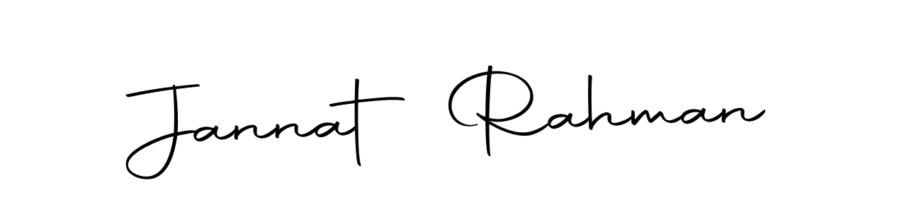 Also You can easily find your signature by using the search form. We will create Jannat Rahman name handwritten signature images for you free of cost using Autography-DOLnW sign style. Jannat Rahman signature style 10 images and pictures png
