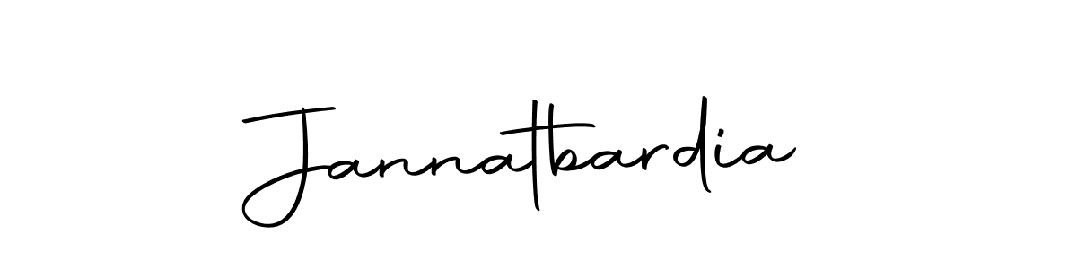 Make a beautiful signature design for name Jannatbardia. With this signature (Autography-DOLnW) style, you can create a handwritten signature for free. Jannatbardia signature style 10 images and pictures png