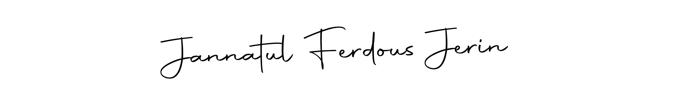 Jannatul Ferdous Jerin stylish signature style. Best Handwritten Sign (Autography-DOLnW) for my name. Handwritten Signature Collection Ideas for my name Jannatul Ferdous Jerin. Jannatul Ferdous Jerin signature style 10 images and pictures png