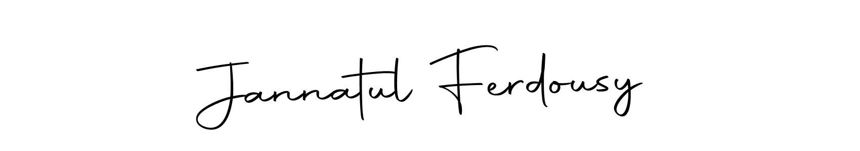 Also You can easily find your signature by using the search form. We will create Jannatul Ferdousy name handwritten signature images for you free of cost using Autography-DOLnW sign style. Jannatul Ferdousy signature style 10 images and pictures png