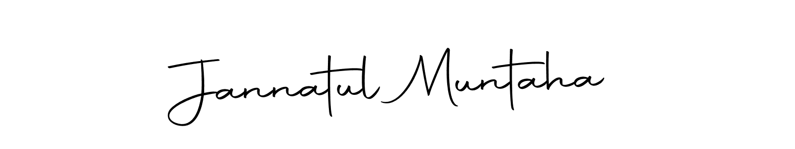 Make a beautiful signature design for name Jannatul Muntaha. Use this online signature maker to create a handwritten signature for free. Jannatul Muntaha signature style 10 images and pictures png