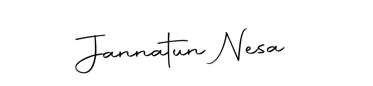 You can use this online signature creator to create a handwritten signature for the name Jannatun Nesa. This is the best online autograph maker. Jannatun Nesa signature style 10 images and pictures png