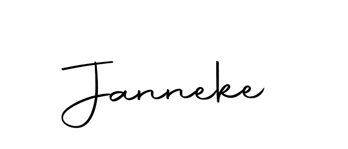 Also we have Janneke name is the best signature style. Create professional handwritten signature collection using Autography-DOLnW autograph style. Janneke signature style 10 images and pictures png