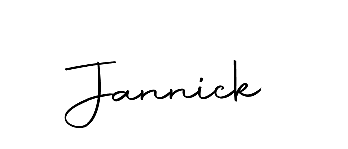 How to make Jannick name signature. Use Autography-DOLnW style for creating short signs online. This is the latest handwritten sign. Jannick signature style 10 images and pictures png