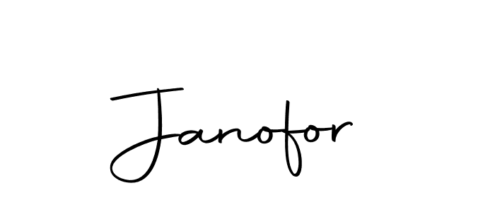 How to make Janofor name signature. Use Autography-DOLnW style for creating short signs online. This is the latest handwritten sign. Janofor signature style 10 images and pictures png