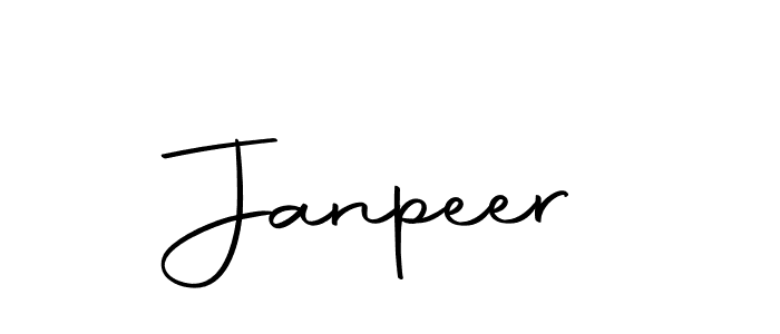 The best way (Autography-DOLnW) to make a short signature is to pick only two or three words in your name. The name Janpeer include a total of six letters. For converting this name. Janpeer signature style 10 images and pictures png