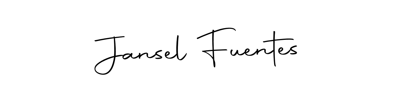 if you are searching for the best signature style for your name Jansel Fuentes. so please give up your signature search. here we have designed multiple signature styles  using Autography-DOLnW. Jansel Fuentes signature style 10 images and pictures png