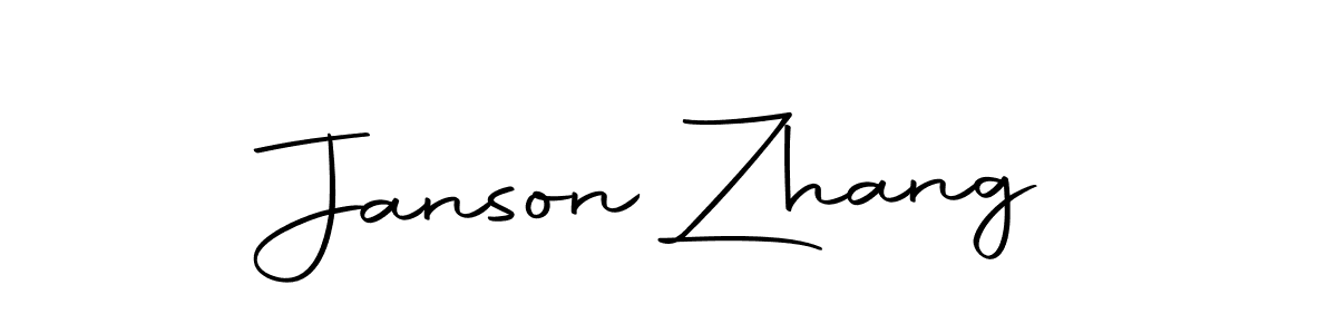 Best and Professional Signature Style for Janson Zhang. Autography-DOLnW Best Signature Style Collection. Janson Zhang signature style 10 images and pictures png