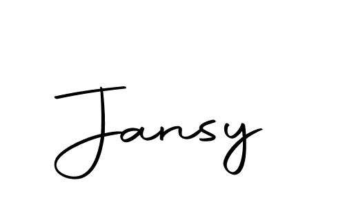 It looks lik you need a new signature style for name Jansy. Design unique handwritten (Autography-DOLnW) signature with our free signature maker in just a few clicks. Jansy signature style 10 images and pictures png