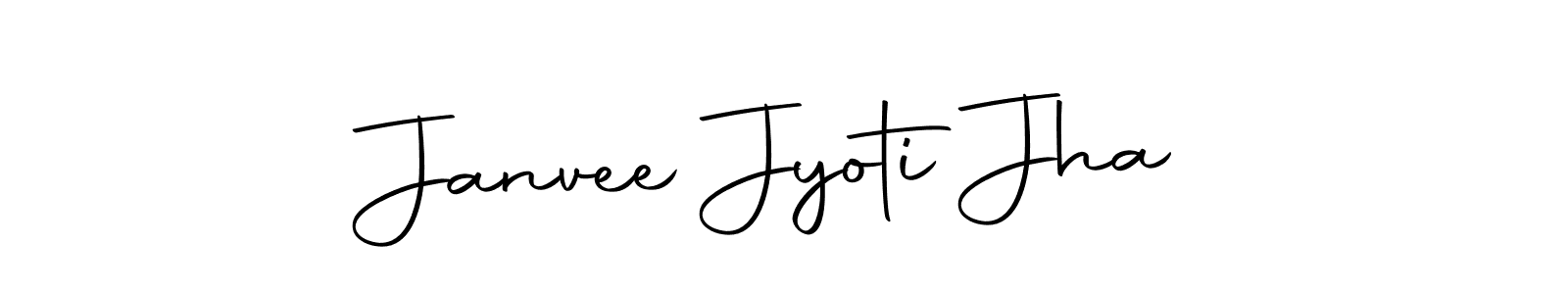 Also we have Janvee Jyoti Jha name is the best signature style. Create professional handwritten signature collection using Autography-DOLnW autograph style. Janvee Jyoti Jha signature style 10 images and pictures png