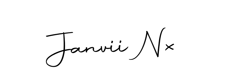 You can use this online signature creator to create a handwritten signature for the name Janvii Nx. This is the best online autograph maker. Janvii Nx signature style 10 images and pictures png