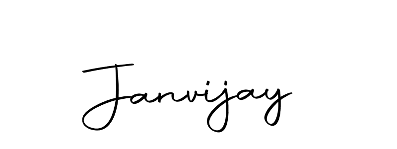 Janvijay stylish signature style. Best Handwritten Sign (Autography-DOLnW) for my name. Handwritten Signature Collection Ideas for my name Janvijay. Janvijay signature style 10 images and pictures png