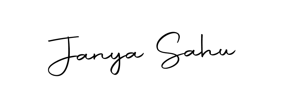 You should practise on your own different ways (Autography-DOLnW) to write your name (Janya Sahu) in signature. don't let someone else do it for you. Janya Sahu signature style 10 images and pictures png