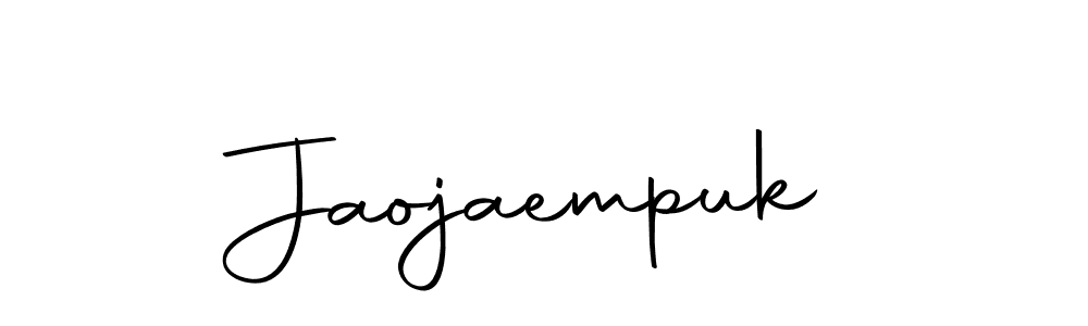 Make a beautiful signature design for name Jaojaempuk. Use this online signature maker to create a handwritten signature for free. Jaojaempuk signature style 10 images and pictures png