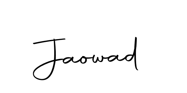 Design your own signature with our free online signature maker. With this signature software, you can create a handwritten (Autography-DOLnW) signature for name Jaowad. Jaowad signature style 10 images and pictures png