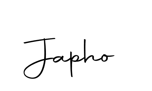 Make a beautiful signature design for name Japho. Use this online signature maker to create a handwritten signature for free. Japho signature style 10 images and pictures png