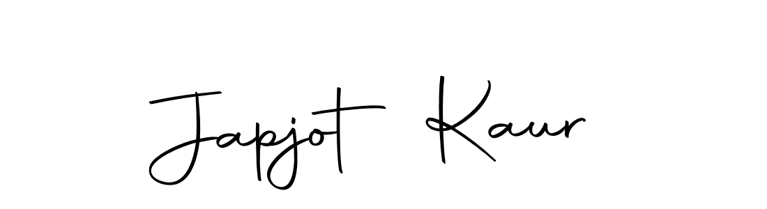 Use a signature maker to create a handwritten signature online. With this signature software, you can design (Autography-DOLnW) your own signature for name Japjot Kaur. Japjot Kaur signature style 10 images and pictures png