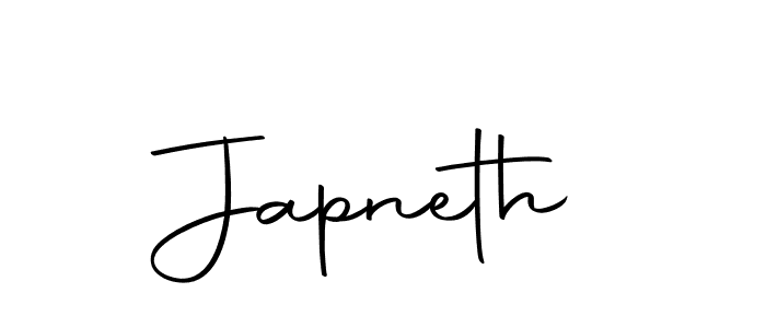 Create a beautiful signature design for name Japneth. With this signature (Autography-DOLnW) fonts, you can make a handwritten signature for free. Japneth signature style 10 images and pictures png