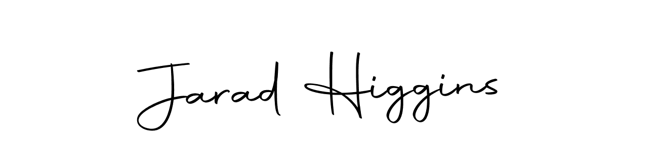 Jarad Higgins stylish signature style. Best Handwritten Sign (Autography-DOLnW) for my name. Handwritten Signature Collection Ideas for my name Jarad Higgins. Jarad Higgins signature style 10 images and pictures png