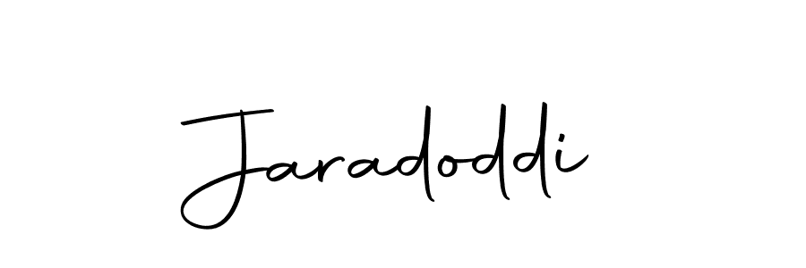 Design your own signature with our free online signature maker. With this signature software, you can create a handwritten (Autography-DOLnW) signature for name Jaradoddi. Jaradoddi signature style 10 images and pictures png