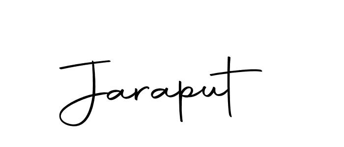 Make a beautiful signature design for name Jaraput. Use this online signature maker to create a handwritten signature for free. Jaraput signature style 10 images and pictures png