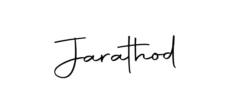 Make a beautiful signature design for name Jarathod. With this signature (Autography-DOLnW) style, you can create a handwritten signature for free. Jarathod signature style 10 images and pictures png