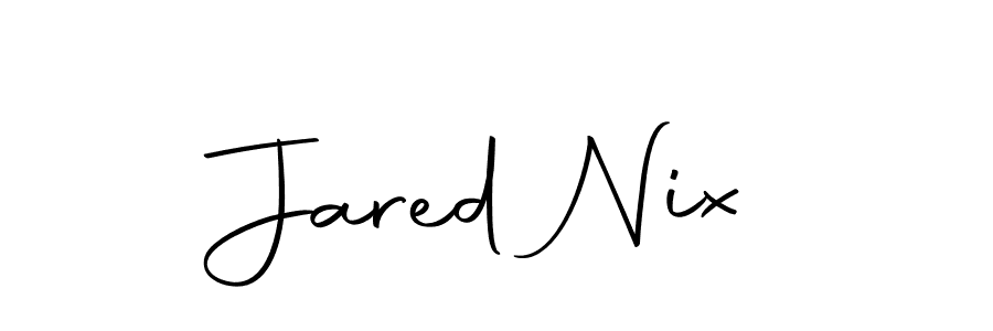 How to make Jared Nix signature? Autography-DOLnW is a professional autograph style. Create handwritten signature for Jared Nix name. Jared Nix signature style 10 images and pictures png