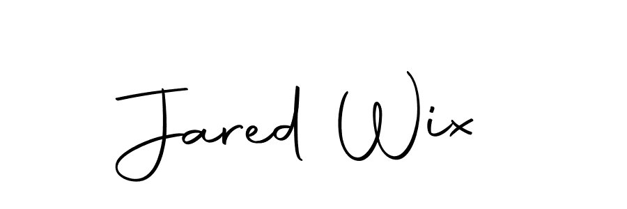 Make a beautiful signature design for name Jared Wix. Use this online signature maker to create a handwritten signature for free. Jared Wix signature style 10 images and pictures png