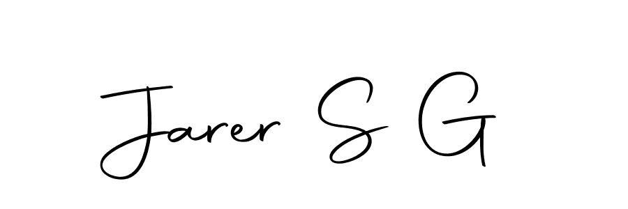 Once you've used our free online signature maker to create your best signature Autography-DOLnW style, it's time to enjoy all of the benefits that Jarer S G name signing documents. Jarer S G signature style 10 images and pictures png