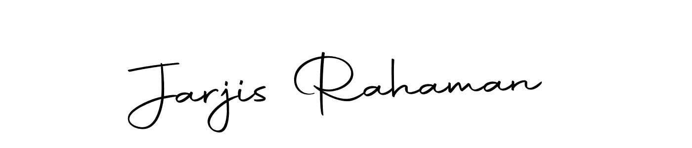 How to make Jarjis Rahaman signature? Autography-DOLnW is a professional autograph style. Create handwritten signature for Jarjis Rahaman name. Jarjis Rahaman signature style 10 images and pictures png