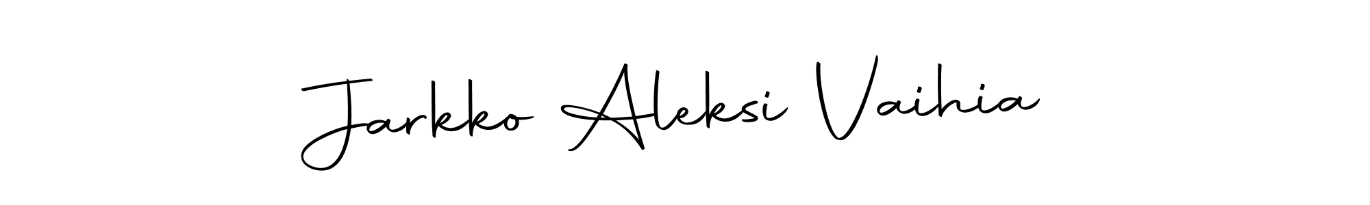 Jarkko Aleksi Vaihia stylish signature style. Best Handwritten Sign (Autography-DOLnW) for my name. Handwritten Signature Collection Ideas for my name Jarkko Aleksi Vaihia. Jarkko Aleksi Vaihia signature style 10 images and pictures png